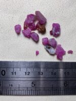 24.60ct Natural Ruby Rough Lot – Afghanistan Origin | 11.30 x 8.66 x 2.52 mm - Image 2