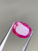 1.695ct Natural Ruby (Afghan Origin) – Oval Cut Elegance - Image 3
