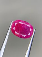 1.695ct Natural Ruby (Afghan Origin) – Oval Cut Elegance - Image 5