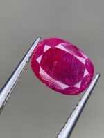 1.695ct Natural Ruby (Afghan Origin) – Oval Cut Elegance - Image 6