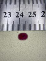 1.695ct Natural Ruby (Afghan Origin) – Oval Cut Elegance - Image 8