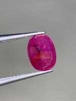 1.695ct Natural Ruby (Afghan Origin) – Oval Cut Elegance - Image 9