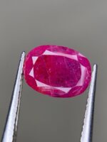 1.695ct Natural Ruby (Afghan Origin) – Oval Cut Elegance - Image 10