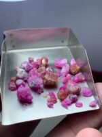 39.50ct Afghan Rough Ruby Lot – Vibrant Natural Crystals (11.21 x 9.31 x 5.67 mm) - Image 7