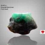 A Graceful Swat Emerald: The 35.40-Carat Specimen