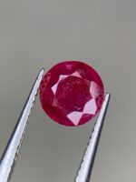 Rare Beauty: 1.110ct Faceted Afghan Ruby Gemstone Showcase - Image 5