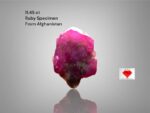 A Gem of Grace: 11.45 Carat Afghan Ruby Specimen