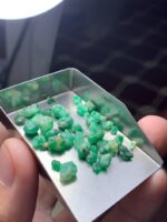 A Rare Green Jewel from Swat: 28.78ct Emerald Rough Lot - Image 2