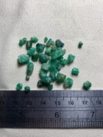 A Rare Green Jewel from Swat: 28.78ct Emerald Rough Lot - Image 12