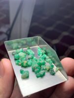 A Rare Green Jewel from Swat: 28.78ct Emerald Rough Lot - Image 6