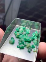 A Rare Green Jewel from Swat: 28.78ct Emerald Rough Lot - Image 8