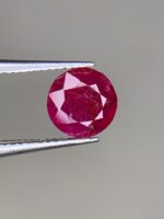 Rare Beauty: 1.110ct Faceted Afghan Ruby Gemstone Showcase - Image 9