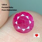 Natural Beauty in a Small Package: 1.20 Carat Ruby from Afghanistan