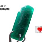 3.22ct Swat Emerald Crystal: Natural Untreated Gemstone