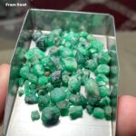 54.25 Carat Swat Emerald Rough Lot – Compact Power in Natural Form