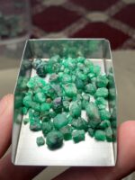 54.25 Carat Swat Emerald Rough Lot – Compact Power in Natural Form - Image 2