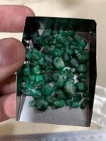 54.25 Carat Swat Emerald Rough Lot – Compact Power in Natural Form - Image 3