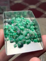 54.25 Carat Swat Emerald Rough Lot – Compact Power in Natural Form - Image 5