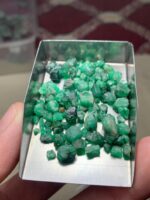 54.25 Carat Swat Emerald Rough Lot – Compact Power in Natural Form - Image 12