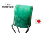 3.25ct Swat Emerald Crystal: A Natural Masterpiece of Precision and Color