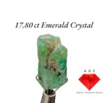 17.80 Carat Natural Emerald Crystal – A Gem of Afghan Beauty