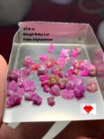 Rare 32.15 Carat Afghan Ruby Crystal: A Gemstone Collector's Dream