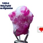 Afghan Ruby Crystal – 4.305ct Natural Crimson Gemstone