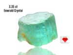 3.35ct Panjshir Emerald: Rare Afghan Beauty in 5x8x8mm Crystal