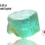 3.35ct Panjshir Emerald: Rare Afghan Beauty in 5x8x8mm Crystal