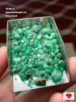 70.90 Carat Natural Emerald Rough Lot – Swat Origin