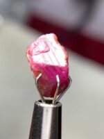 5.725ct Afghan Ruby Crystal – Natural Untreated Deep Red Gem (10.53 x 8.99 x 6.84mm) - Image 6