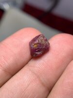 5.725ct Afghan Ruby Crystal – Natural Untreated Deep Red Gem (10.53 x 8.99 x 6.84mm) - Image 9