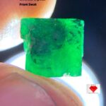 A Rare Treasure from Swat — 3.94 Carat Emerald Crystal