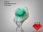 A Refined 21.60ct Swat Emerald Specimen: Natural Elegance in a Compact Crystal