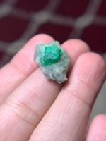 A Refined 21.60ct Swat Emerald Specimen: Natural Elegance in a Compact Crystal - Image 2