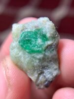 A Refined 21.60ct Swat Emerald Specimen: Natural Elegance in a Compact Crystal - Image 3