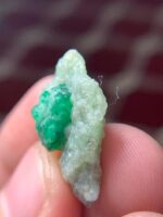 A Refined 21.60ct Swat Emerald Specimen: Natural Elegance in a Compact Crystal - Image 4