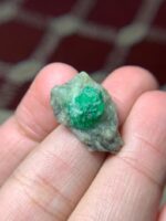 A Refined 21.60ct Swat Emerald Specimen: Natural Elegance in a Compact Crystal - Image 10