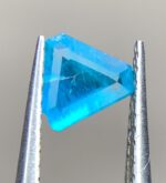 Bluish Green Hauyne Gemstone: 0.24 ct Trilliant Cut - Image 7