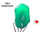 4.80ct Swat Emerald Crystal: Elegant Natural Green Beryl