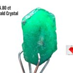 4.80ct Swat Emerald Crystal: Elegant Natural Green Beryl