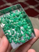 57.70 ct Raw Swat Emerald – Natural Rough Gemstone Crystal - Image 5