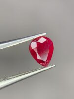 0.622ct Faceted Ruby – Natural Deep Red Gemstone (6.11 x 4.86 x 2.81mm) - Image 7