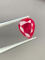 0.622ct Faceted Ruby – Natural Deep Red Gemstone (6.11 x 4.86 x 2.81mm) - Image 9