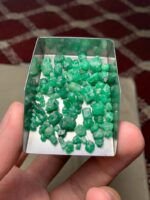 57.70 ct Raw Swat Emerald – Natural Rough Gemstone Crystal - Image 8