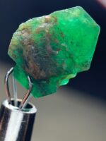 6.15ct Swat Emerald Crystal: Raw Green Beryl with Natural Charm - Image 2