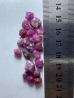 46.55ct Afghan Ruby Rough Lot – Natural Uncut Rubies (11.62 × 8.77 × 5.24 mm) - Image 8