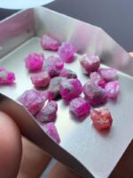 46.55ct Afghan Ruby Rough Lot – Natural Uncut Rubies (11.62 × 8.77 × 5.24 mm) - Image 9