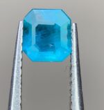 0.30 ct Bluish Green Hauyne Rectangular Cut Gemstone - Image 3