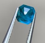 0.30 ct Bluish Green Hauyne Rectangular Cut Gemstone - Image 4